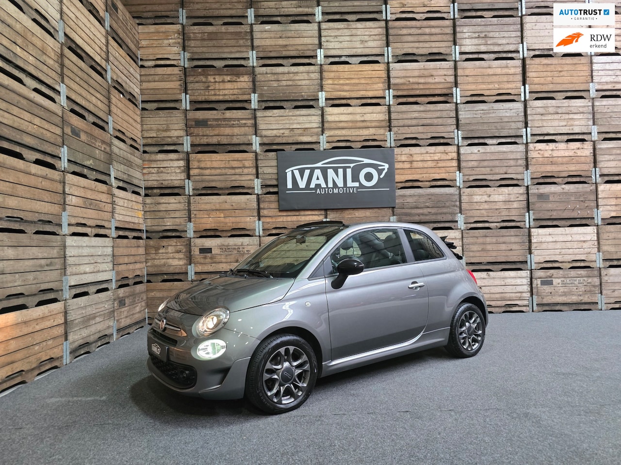 Fiat 500 C - 1.0 Hybrid Cabrio Sport Audio mistlampen cruise LM - AutoWereld.nl