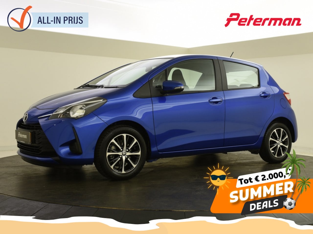 Toyota Yaris - 1.0 VVT-i Connect | Zeer lage km-stand | - AutoWereld.nl