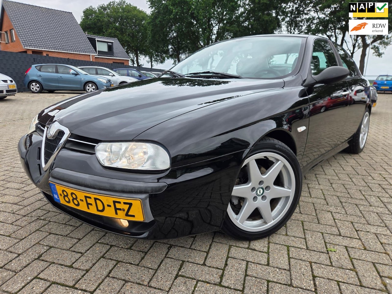 Alfa Romeo 156 - 1.8-16V T.Spark 2000. Airco/Leder/Trekhaak etc. Zeer nette staat! APK 03-2027 - AutoWereld.nl