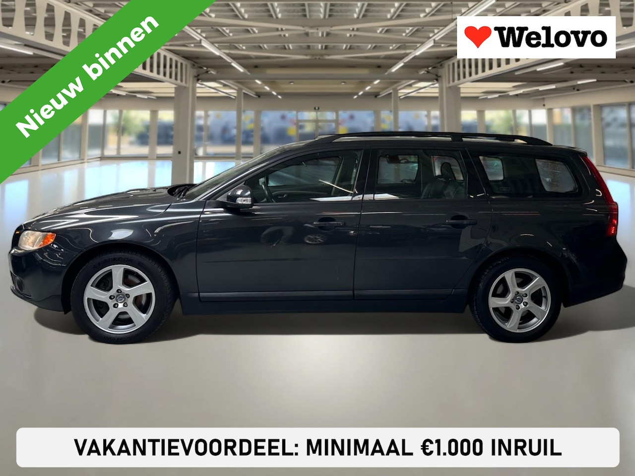 Volvo V70 - 2.5T Momentum Dealer onderhouden,Leder interieur,High performance sound,Garantie.. - AutoWereld.nl