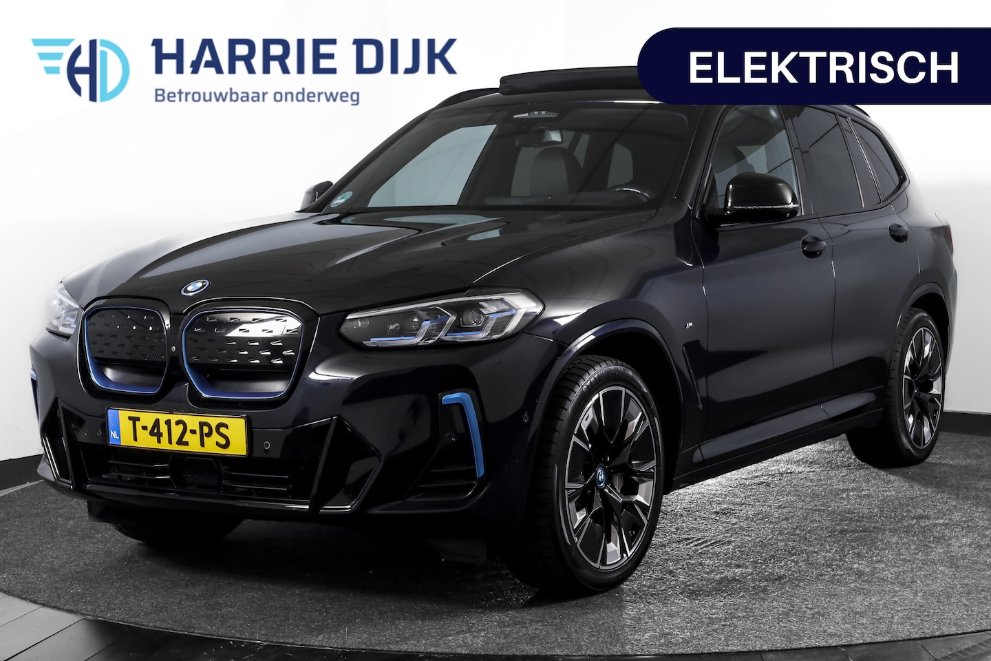 BMW iX3 - High Executive M Sport 80 kWh | S/K-Panodak | Laser | Harman/Kardon | Dig. Cockpit | Adapt - AutoWereld.nl