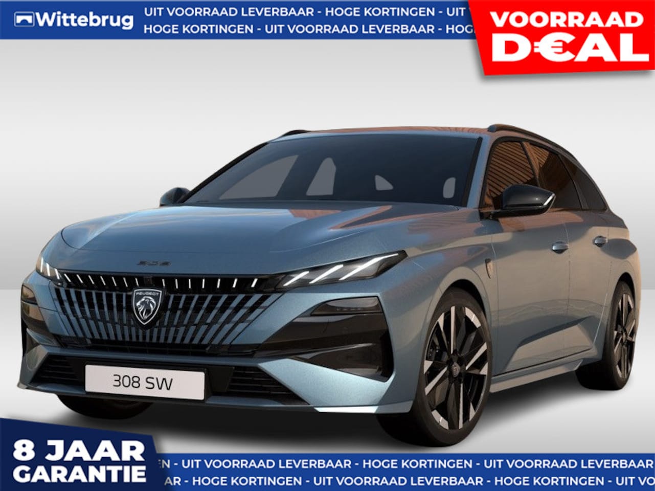 Peugeot 308 SW - 1.2 Hybrid 145 e-DCS6 GT DIRECT RIJDEN - VISION PACK - 8 JAAR GARANTIE - AutoWereld.nl