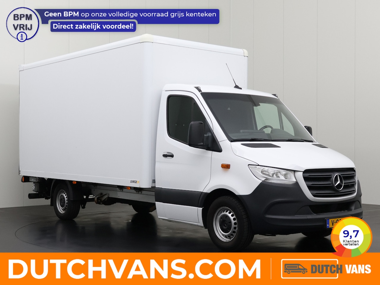 Mercedes-Benz Sprinter - 316CDI Automaat Bakwagen + laadklep | Camera | Airco | Cruise | 3-Zits - AutoWereld.nl