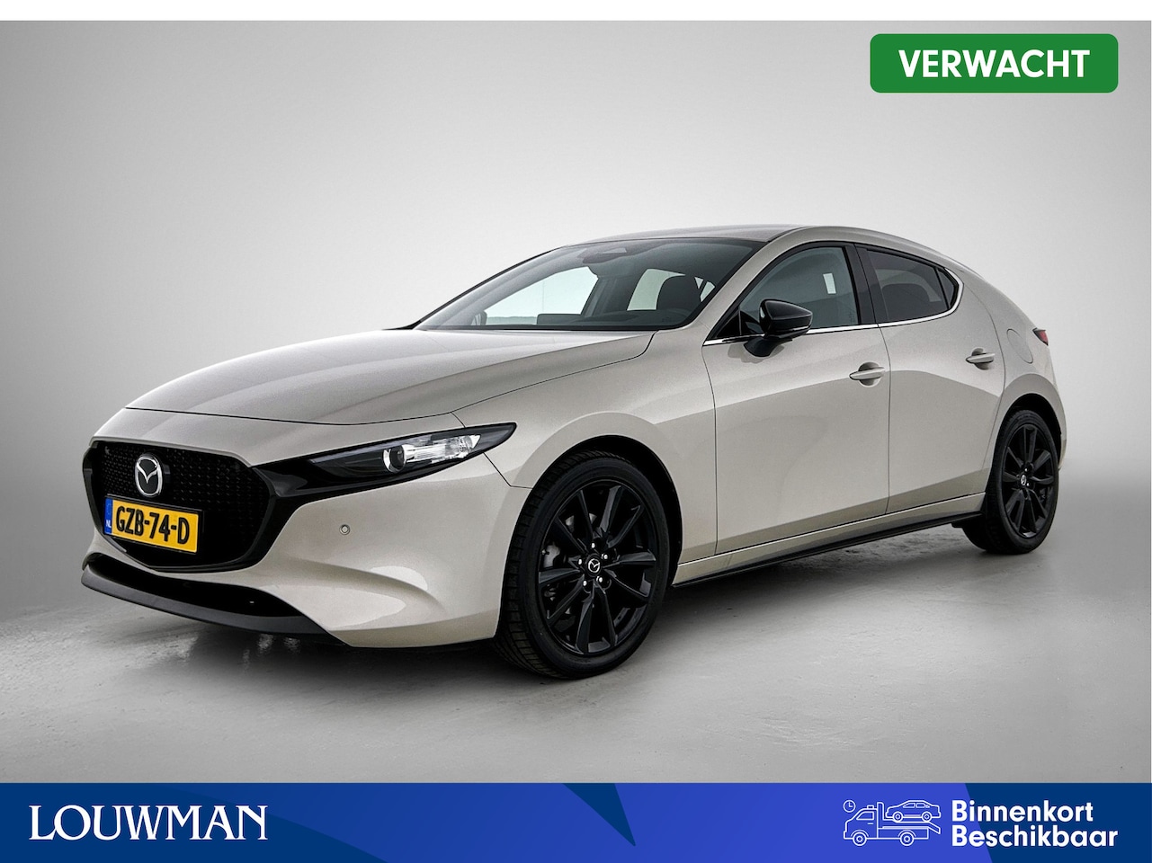 Mazda 3 - 2.5 e-SkyActiv-G M Hybrid 140 Homura Onderweg-naar-dealer - AutoWereld.nl