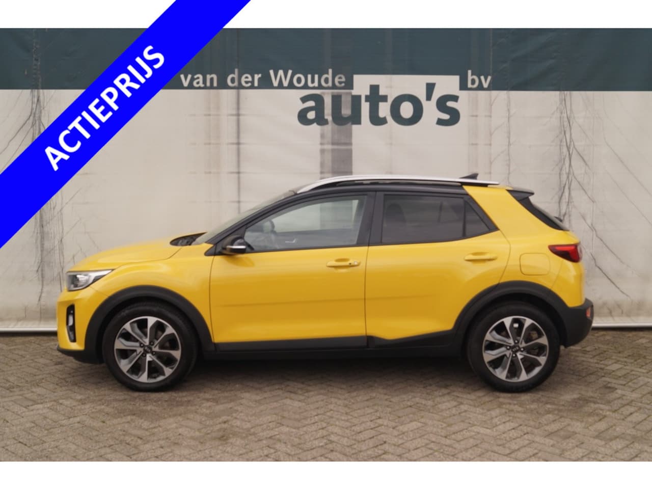 Kia Stonic - 1.0 T-GDi DynamicPlusLine -NAVI-CAM-ECC-TREKHAAK- - AutoWereld.nl