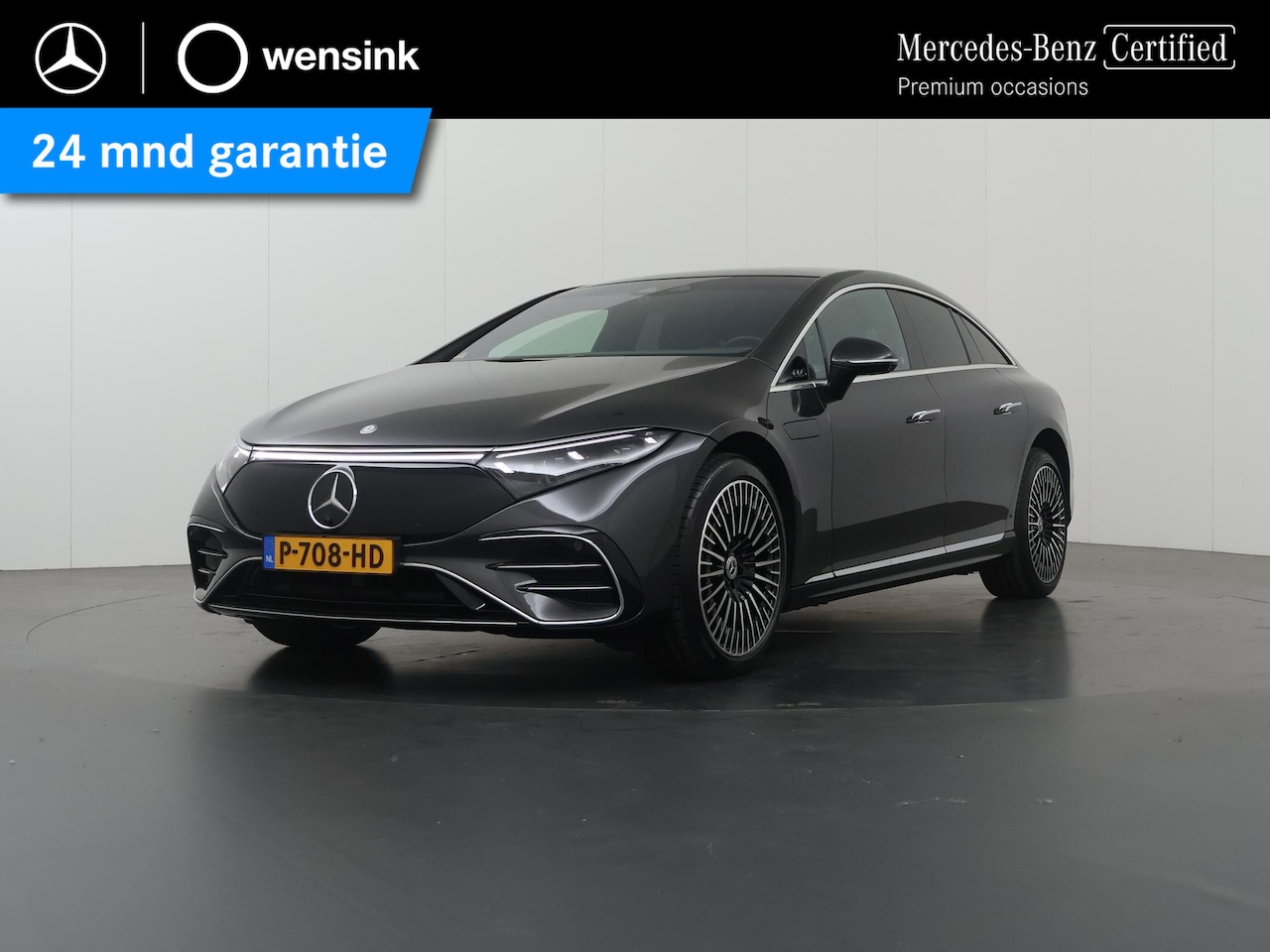 Mercedes-Benz EQS - 450+ AMG Line 108 kWh | Panoramadak | Burmester | 21" lichtmetalen velgen | Stoelventilati - AutoWereld.nl