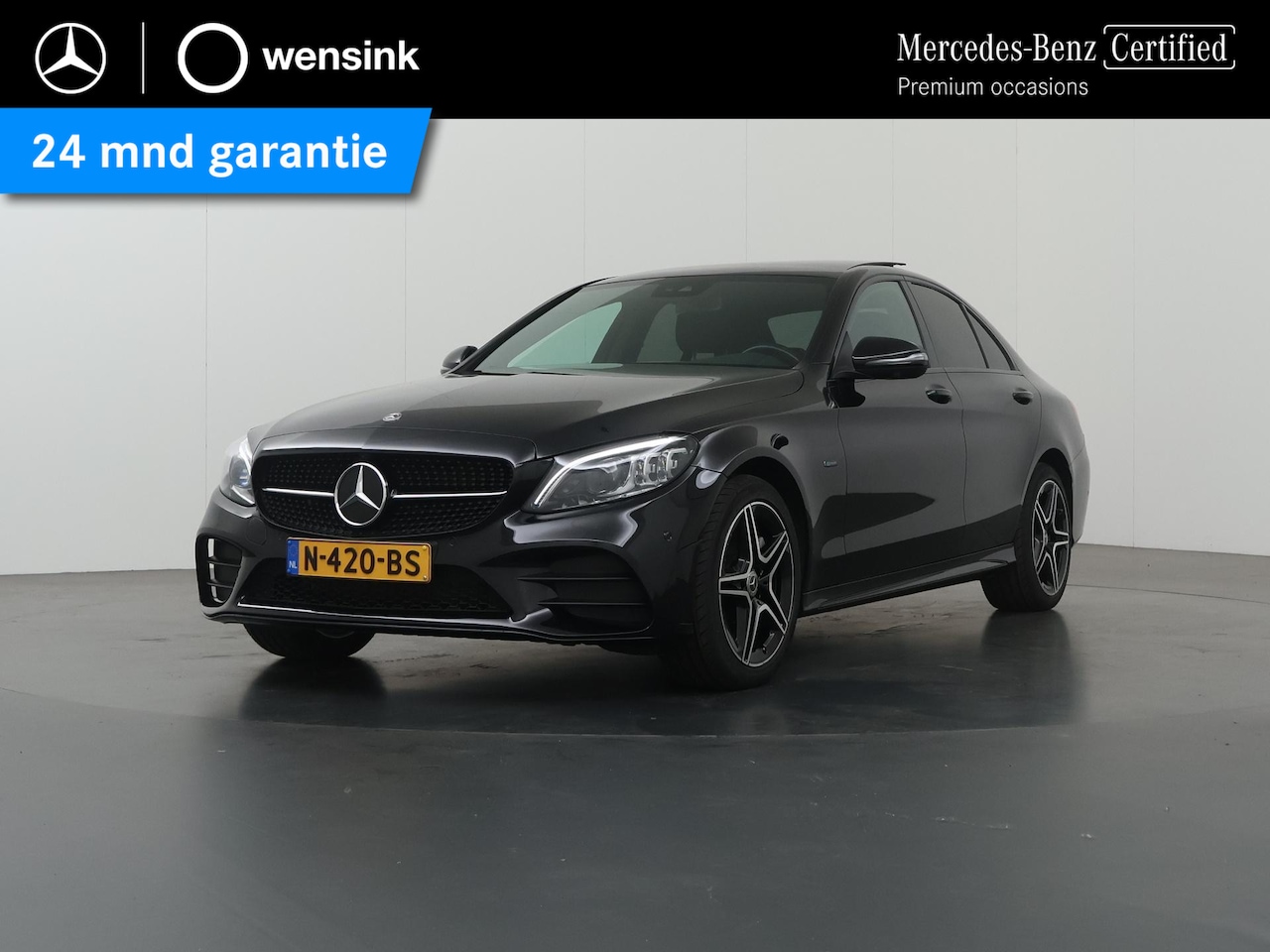 Mercedes-Benz C-klasse - 300 e Business Solution AMG Limited | Night | Panoramadak | Widescreen | Stoelverwarming | - AutoWereld.nl