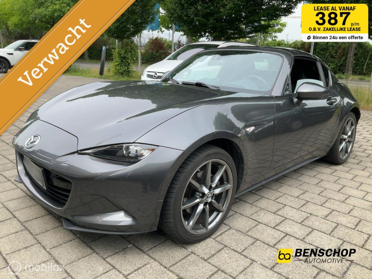 Mazda MX-5 RF - 2.0 SkyActiv-G 160 GT-M Leer Navi Bose Cruise Stoelv - AutoWereld.nl
