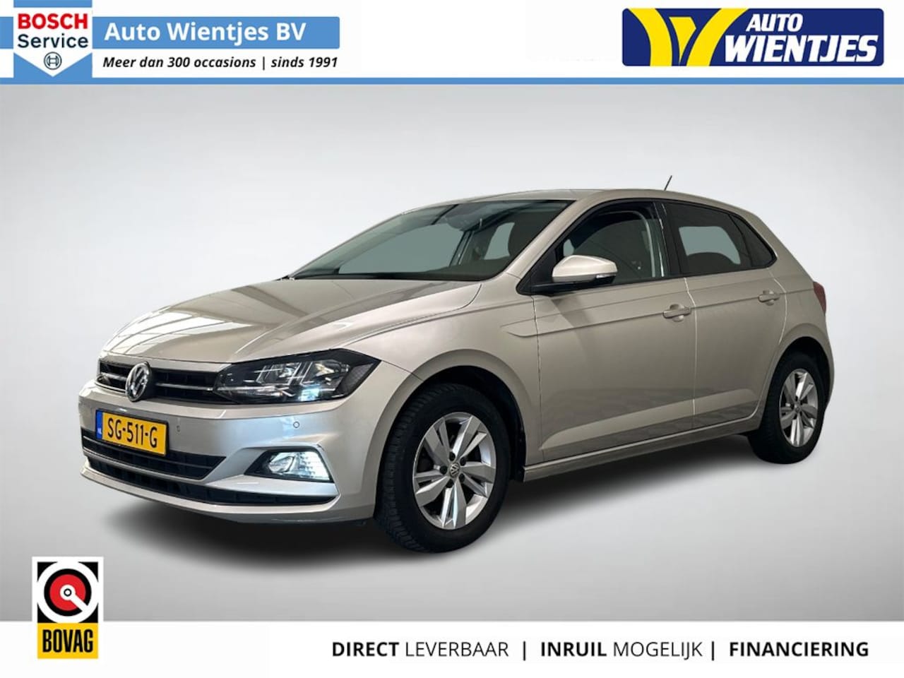 Volkswagen Polo - 1.0 TSI DSG | Comfortline 5-Drs | Airco | Navi | Carplay - AutoWereld.nl