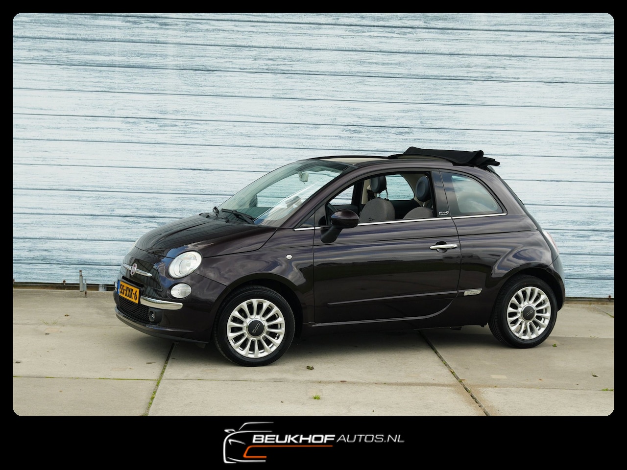 Fiat 500 C - 0.9 TwinAir Lounge Cabrio Airco Velge Apk 05-2027 - AutoWereld.nl