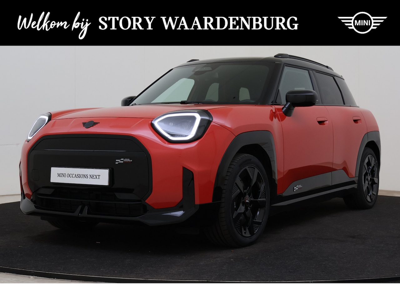 MINI Aceman - SE / JCW / Pakket M / 18" John Cooper Works Slide Spoke black - AutoWereld.nl