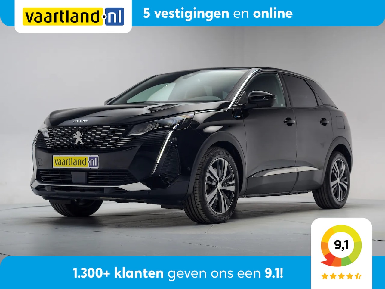 Peugeot 3008 - 1.6 Plug-in Hybrid 225 Allure Pack [ Navi Camera Apple/Android ] - AutoWereld.nl