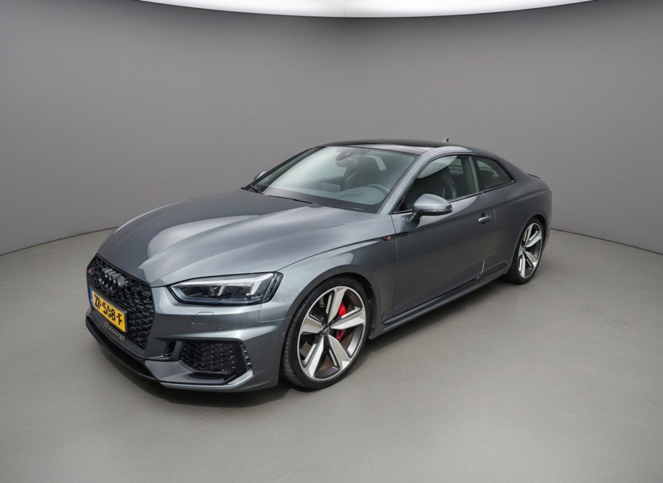 Audi A5 Coupé - 2.9 TFSI RS5 quattro 2.9 TFSI RS 5 quattro, Panorama, Clima, Led, Camera, Bomvol, 2e eig, dealer ond! - AutoWereld.nl