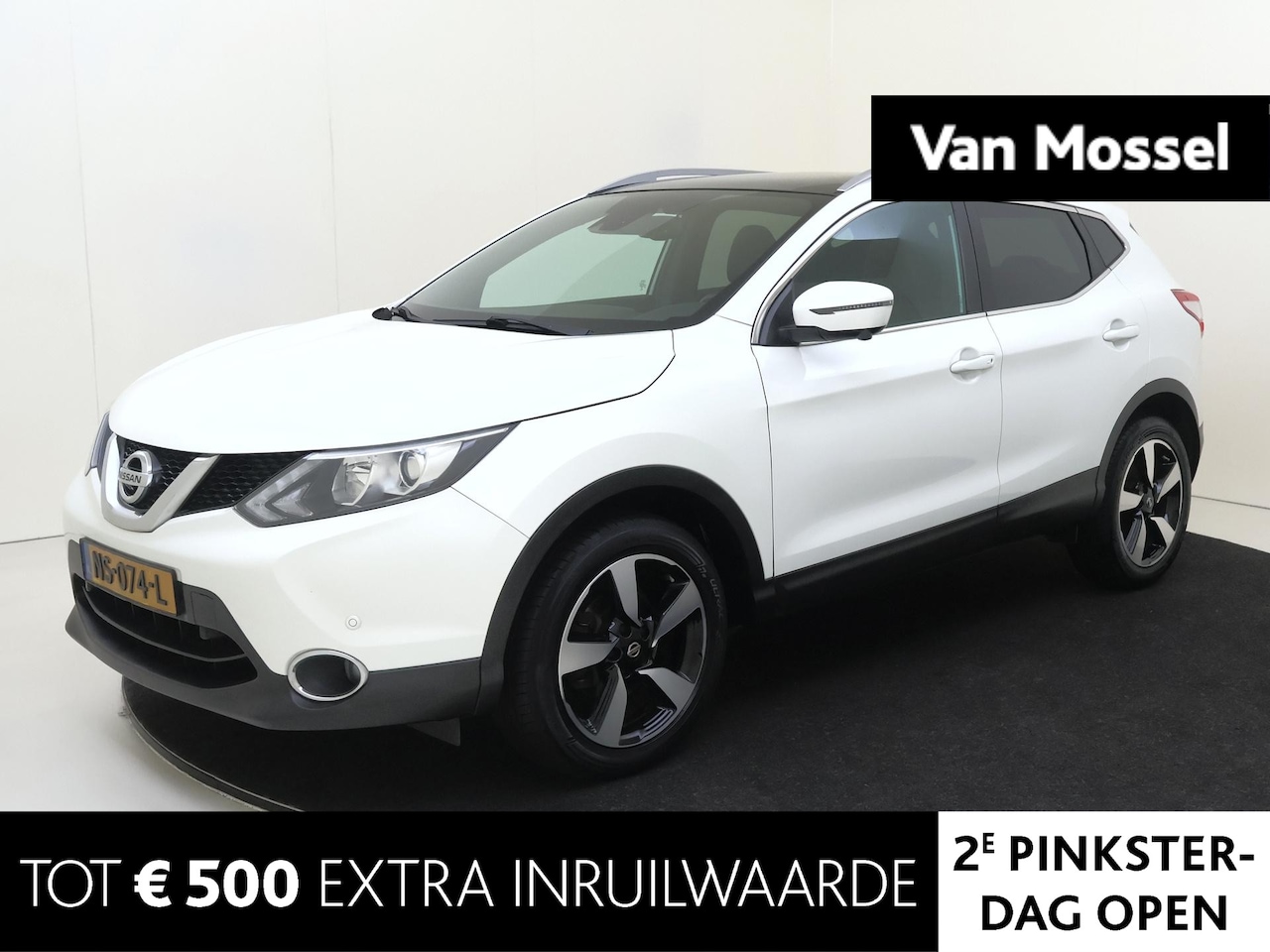 Nissan Qashqai - 1.2 N-Vision | Design-pakket | airco automatisch | audio-navigatie full map | cruise contr - AutoWereld.nl