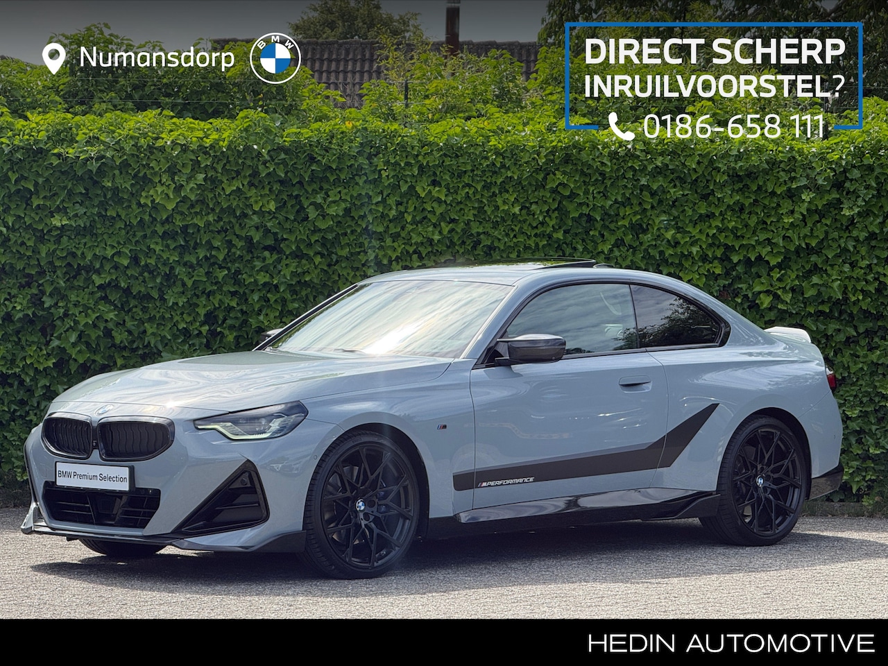 BMW 2-serie Coupé - M240i xDrive | High Exe | M-Performance | 20'' | Harman/Kardon | | Schuif-/Kanteldak | Las - AutoWereld.nl