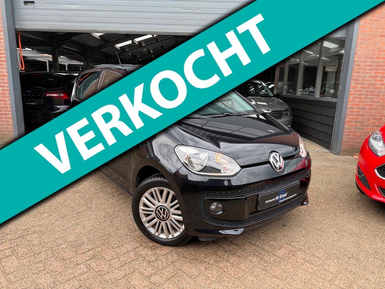 Volkswagen Up! - 1.0 HIGH-UP |CRUISE/PDC/NAVI/BLEUTOOTH/STOELVRW/KM 105000 - AutoWereld.nl
