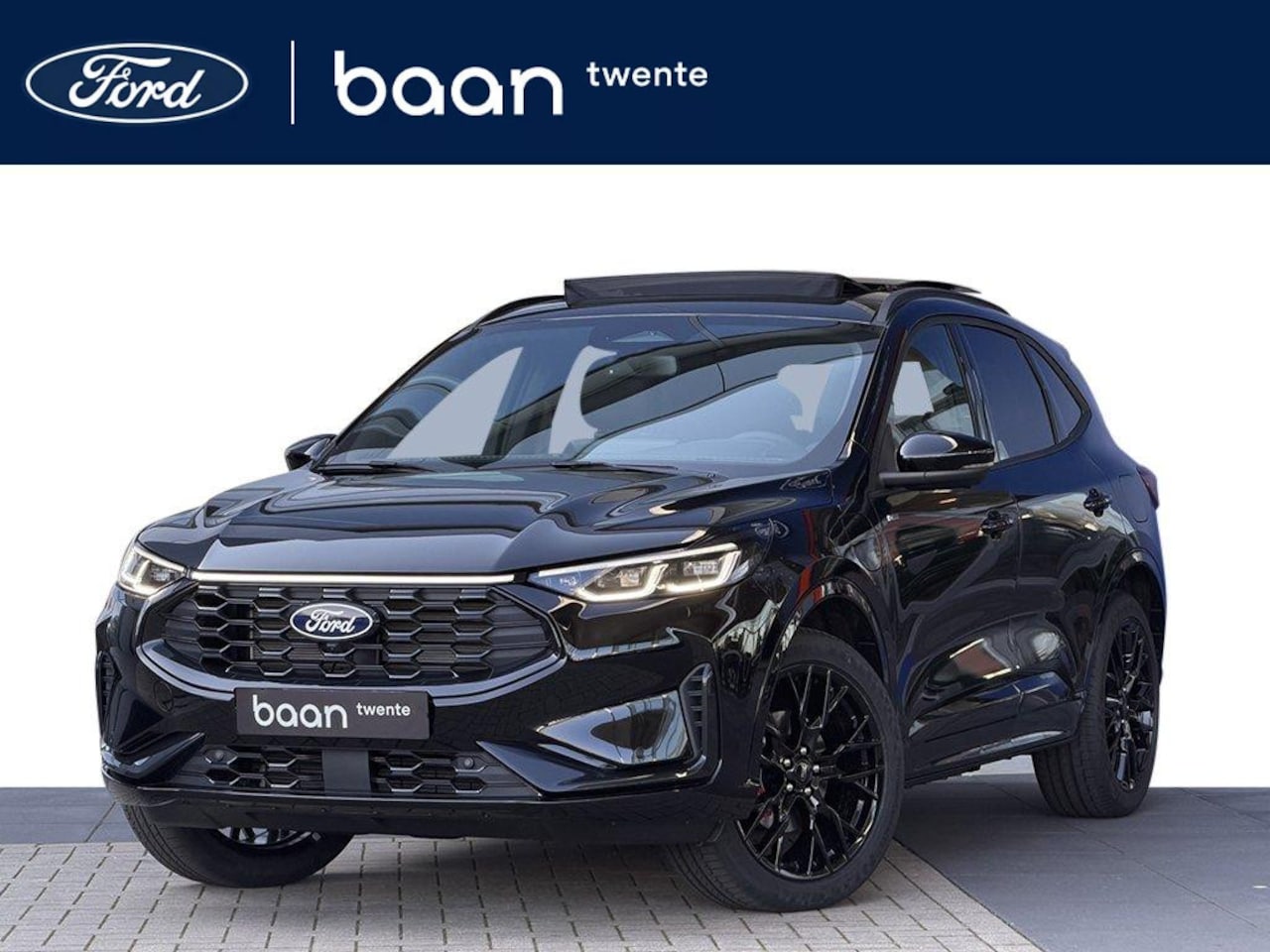 Ford Kuga - 2.5 PHEV ST-Line X | Black Package | Matrix LED | Panorama dak | Trekhaak wegkl. | Agate B - AutoWereld.nl