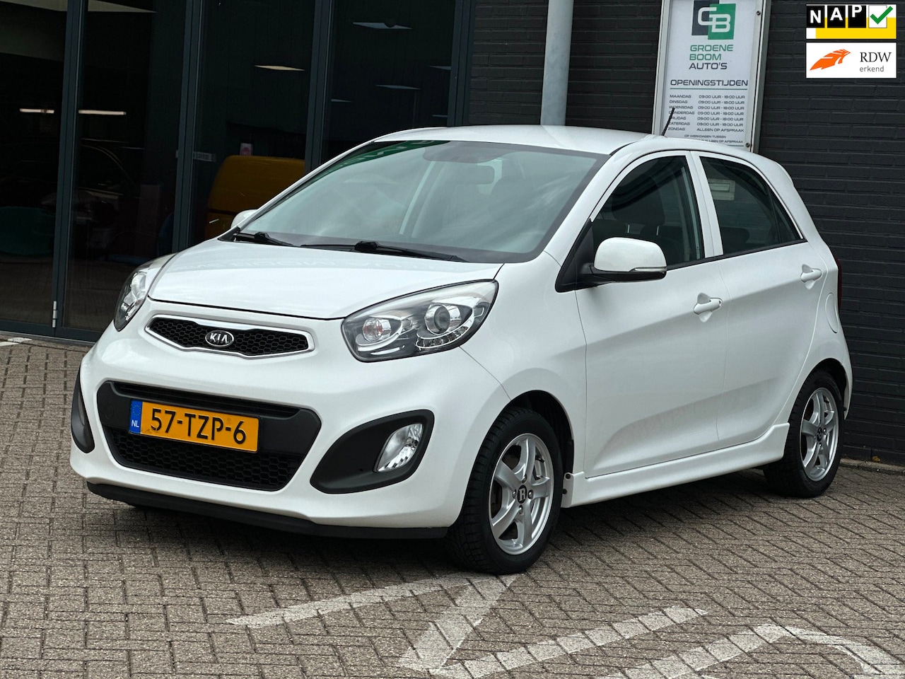 Kia Picanto - 1.0 CVVT Plus Pack/2E EIG/AIRCO/5-DRS/NL-AUTO NAP!! - AutoWereld.nl