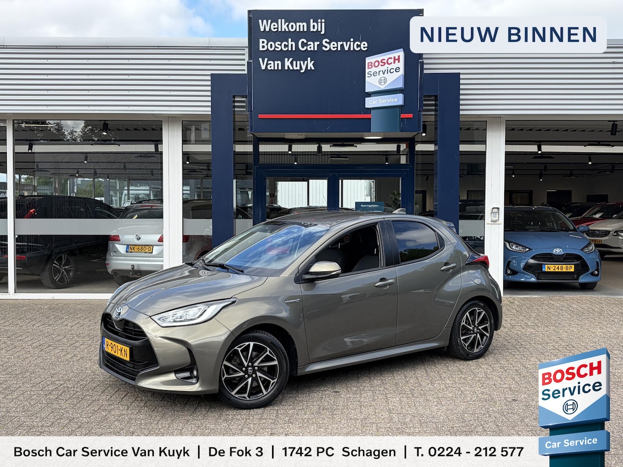 Toyota Yaris - 1.5 Hybrid Dynamic / Automaat / NL-Auto / Stoelverwarming / Adaptieve Cruise-Control / Tre - AutoWereld.nl