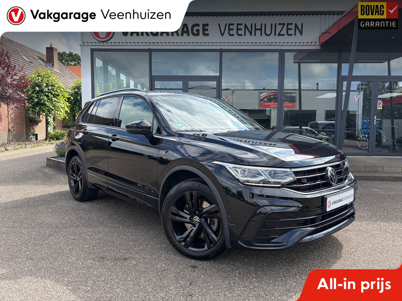 Volkswagen Tiguan - 1.4 TSI eHybrid R-Line Business+ Black Style|Rijklaar prijs|Camera|Carplay|Stoel/stuur ver - AutoWereld.nl