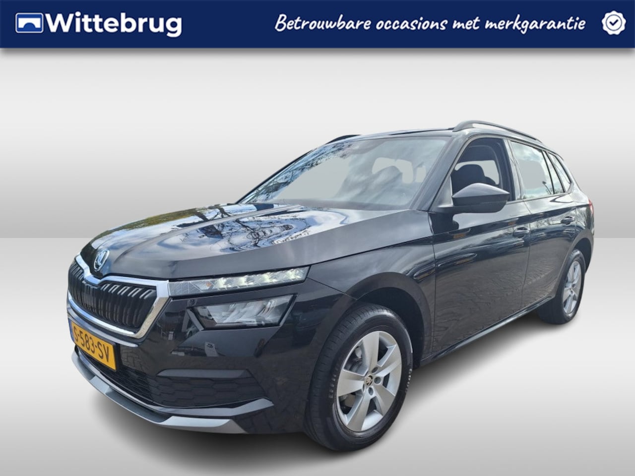 Skoda Kamiq - 1.0 TSI Ambition Full Led verlichting / App-connect / Cruise / Airco / LM Velgen HAL - AutoWereld.nl