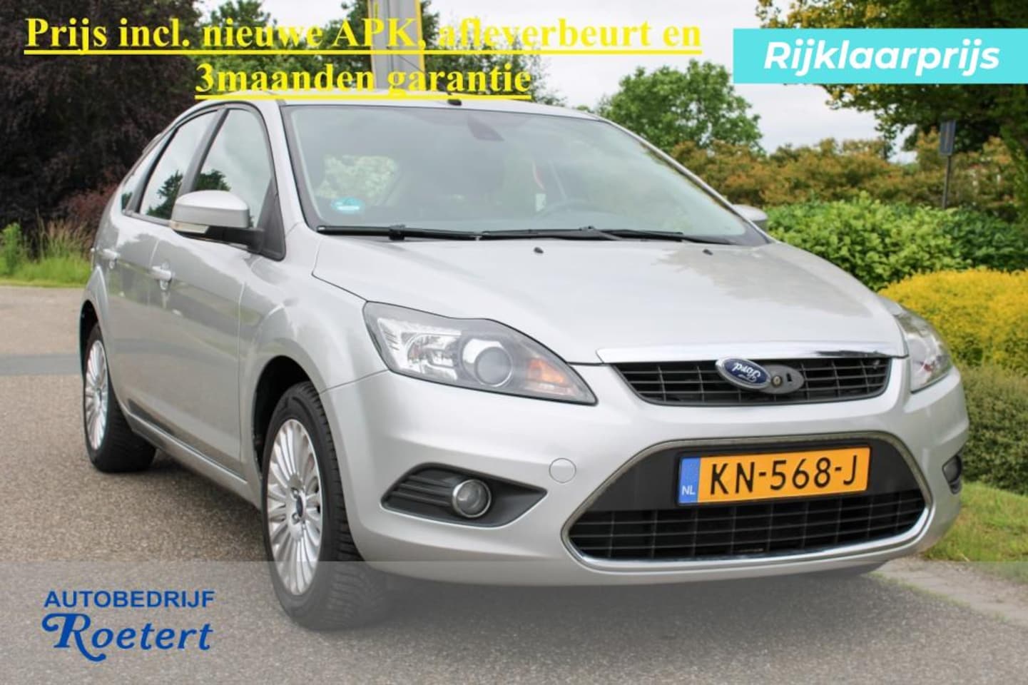 Ford Focus - 1.6 Titanium 101pk ECC/Navi/Cruise/Stoelverwarming/Trekhaak - AutoWereld.nl