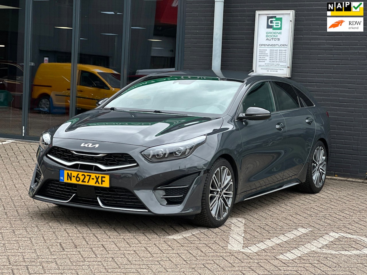 Kia Pro cee'd - 1.5 T-GDi GT-PlusLine/160 PK/LEDER/CAMERA/CARPLAY/NL-AUTO NAP!! - AutoWereld.nl