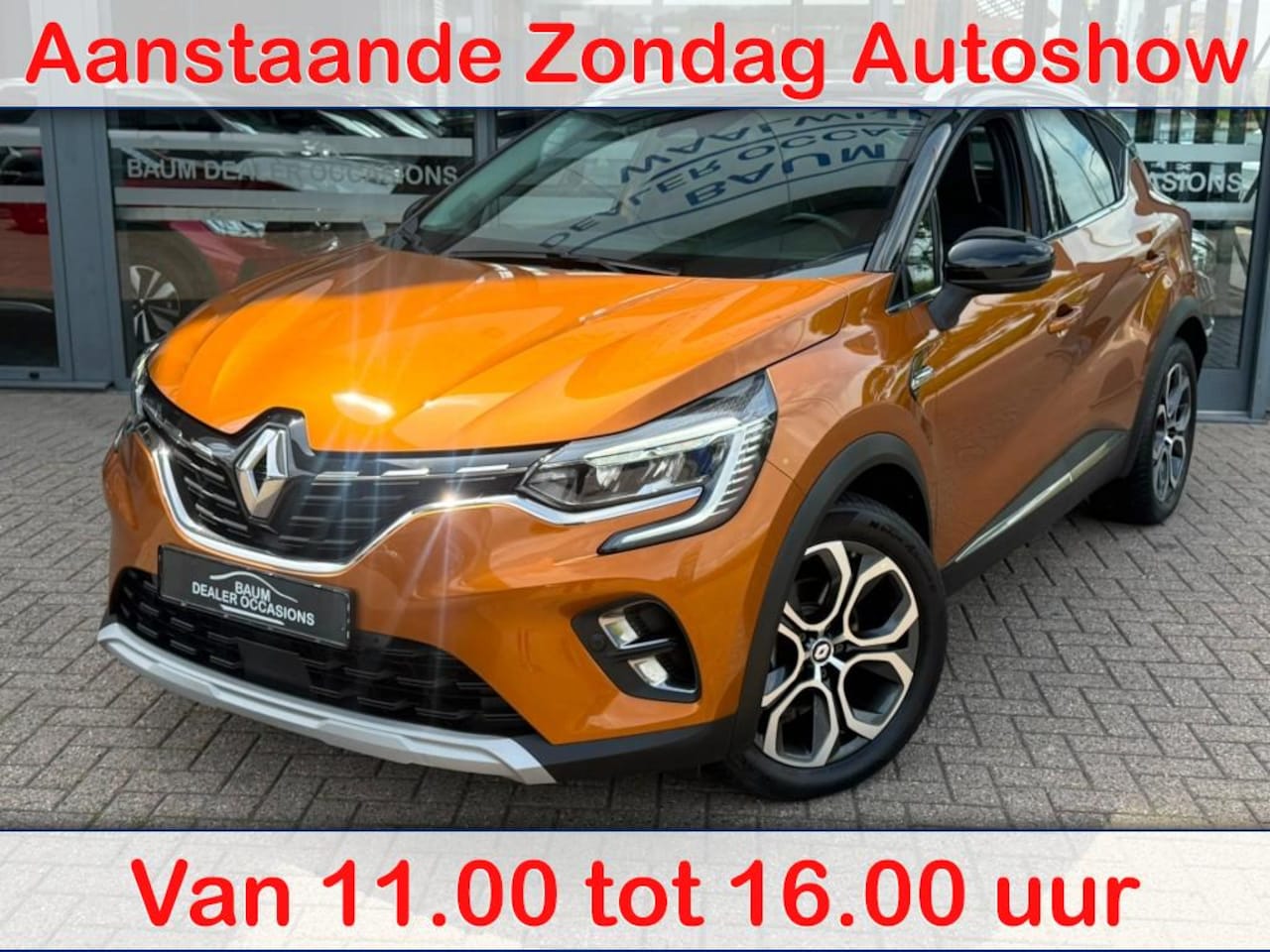 Renault Captur - 1.6 PHEV 160 INTENS AUTOMAAT NAVI LMV PDC-CAMERA STOELVW. - AutoWereld.nl