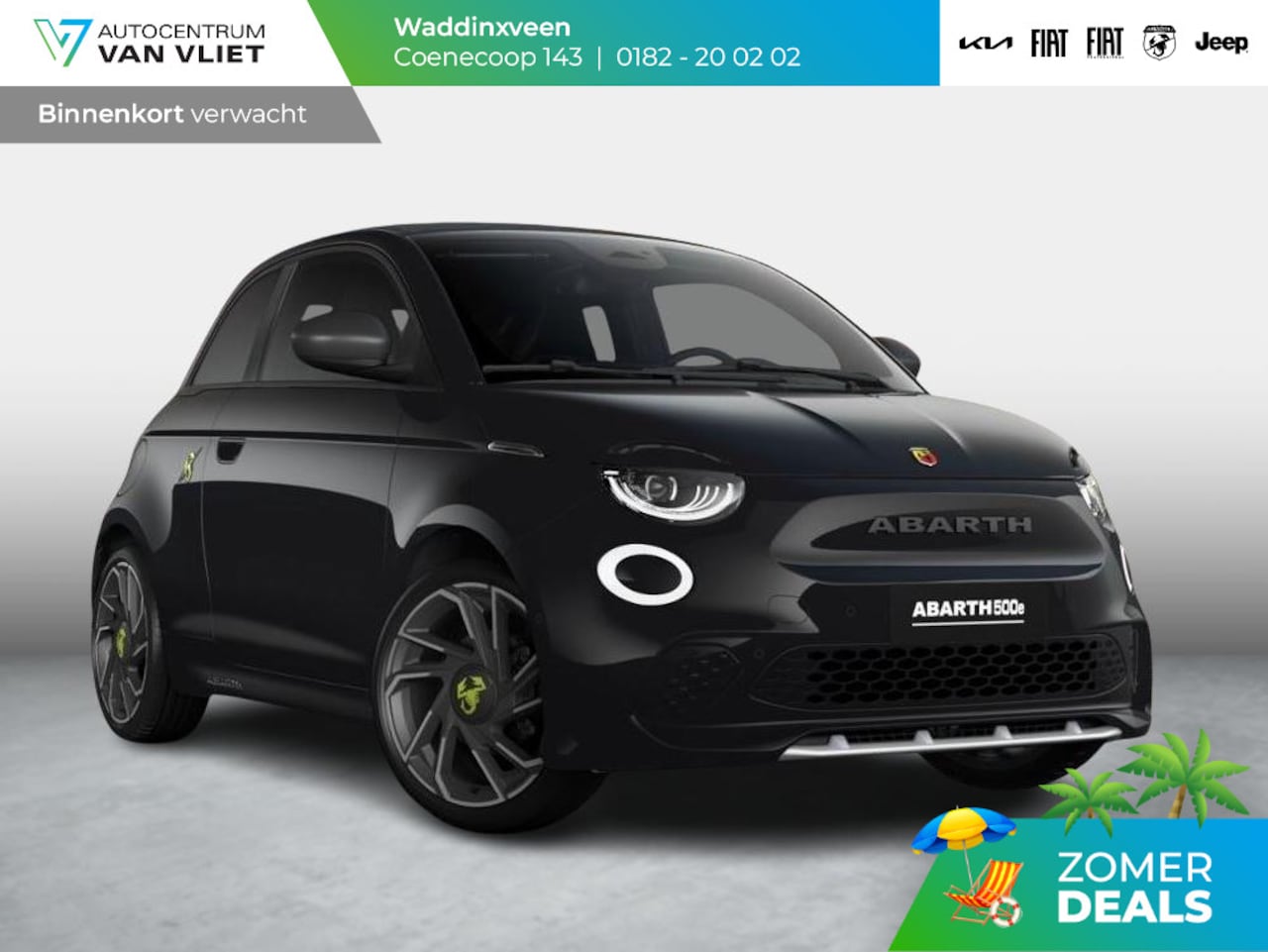 Abarth 500e - Cabrio Turismo 42 kWh - AutoWereld.nl
