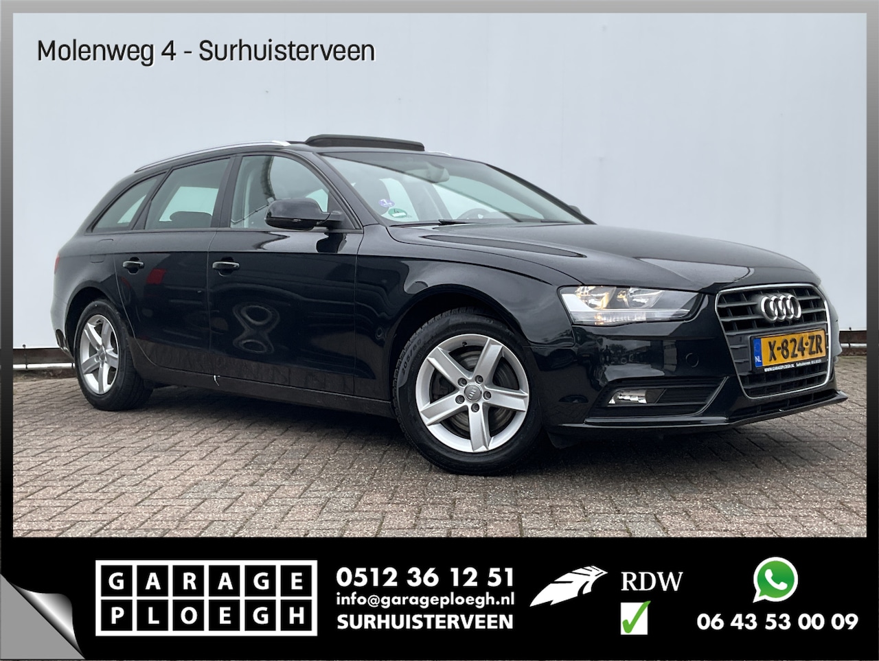Audi A4 Avant - 1.8 TFSI Automaat Pano Cruise Stoelverw Navi Pdc Voll.Onderhouden! - AutoWereld.nl