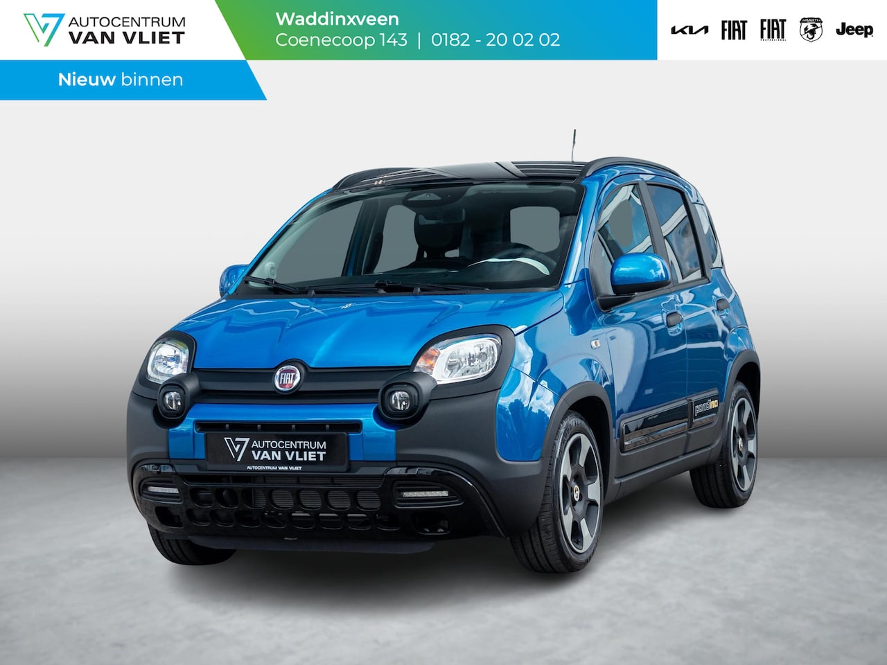 Fiat Pandina - Cross | Airco | Cruise | Dakrails | 15" | PDC | Apple Carplay - AutoWereld.nl