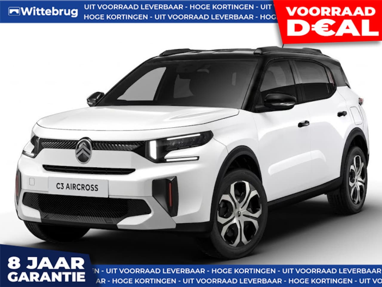 Citroën C3 Aircross - 1.2 Turbo 100pk Plus 7p. DIRECT RIJDEN - 7 ZITPLAATSEN - 8 JAAR GARANTIE - AutoWereld.nl
