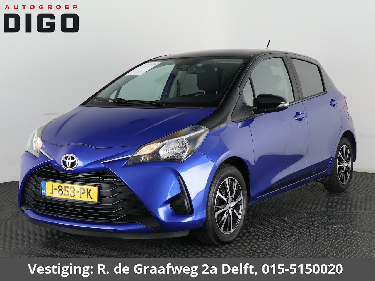 Toyota Yaris - 1.0 VVT-i Connect Bi-Tone | Apple Carplay & AndroidAUTO | Camera | Privacy Glass | - AutoWereld.nl