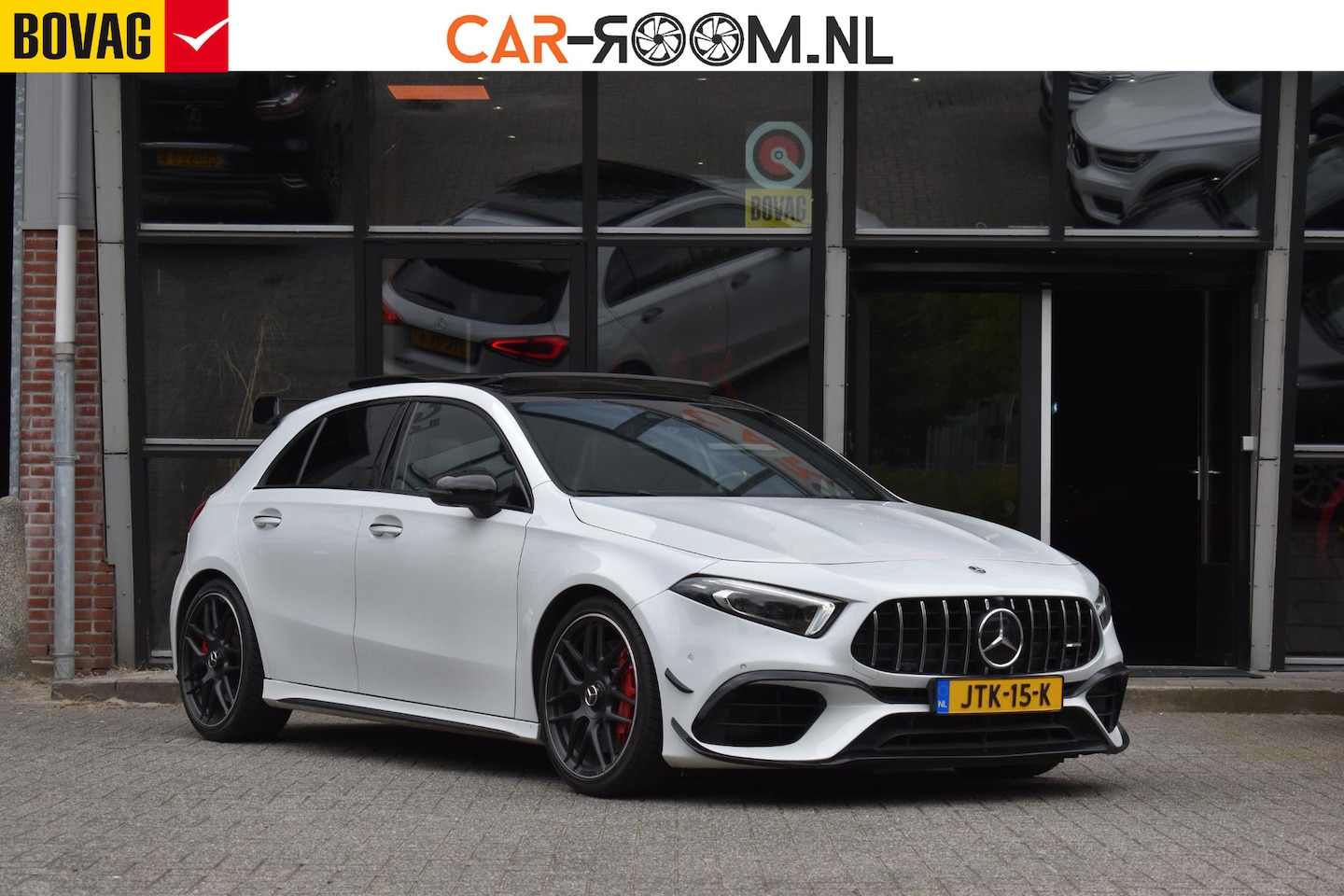 Mercedes-Benz A-klasse - AMG 45 S 4MATIC+ Pano HUD Lane Burmester 360C Keyless - AutoWereld.nl