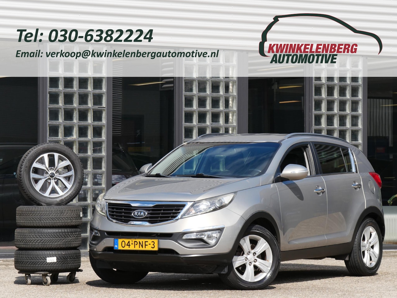 Kia Sportage - 2.0 X-EXCUTIVE PLUS PACK/ AFN. TREKHAAK/ WINTERSET OP KIA VELGEN MET MICHELIN BANDEN - AutoWereld.nl
