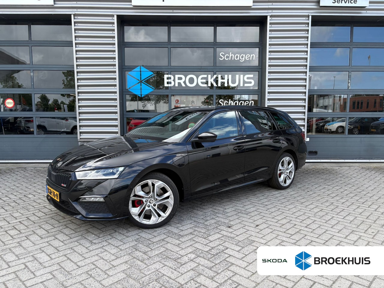 Skoda Octavia Combi - 1.4 TSI 245 pk RS iV PHEV Business 6-DSG | Heads-up | Elektrische geheugen stoel | Achteru - AutoWereld.nl