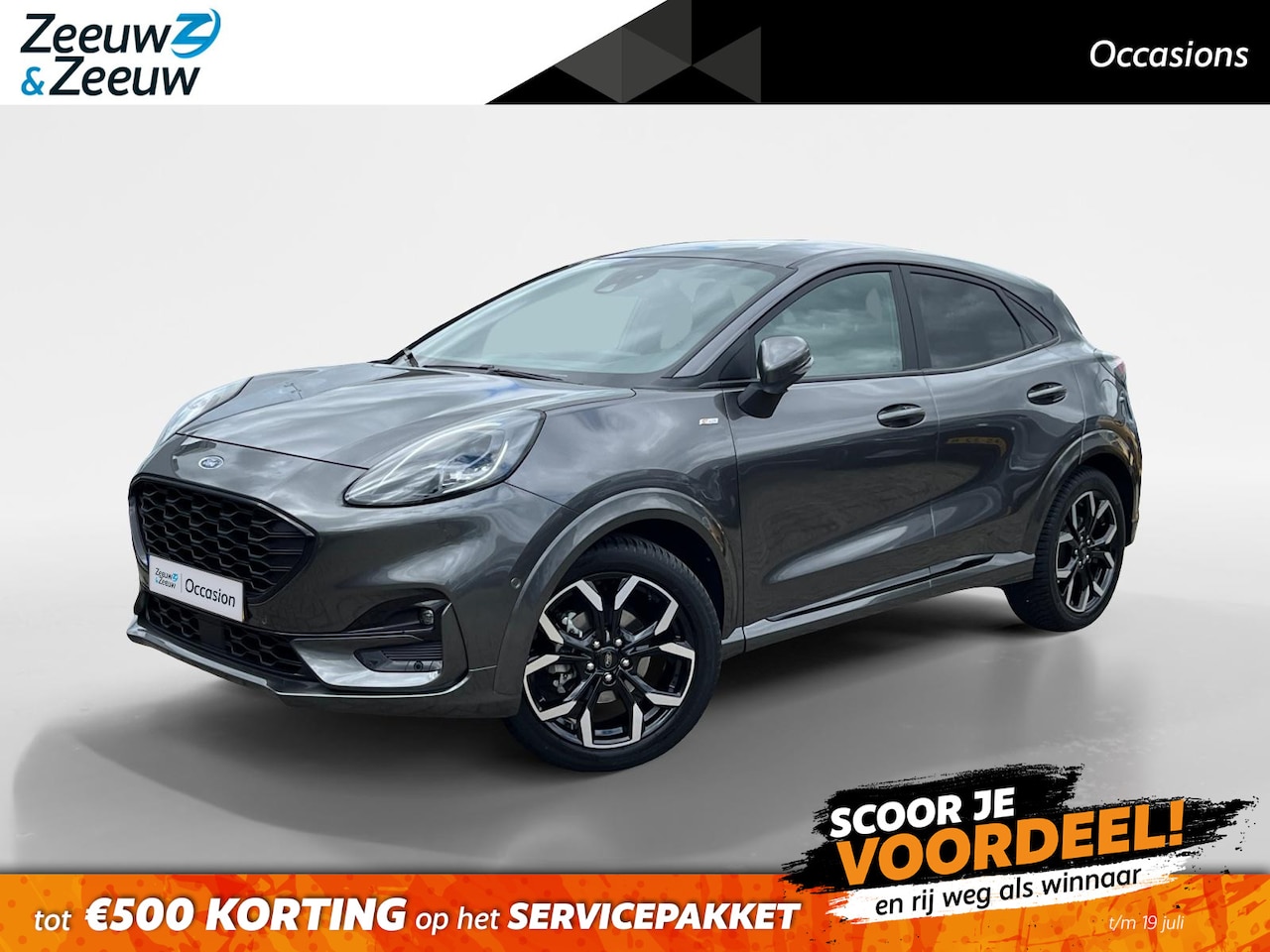 Ford Puma - 1.0 EcoBoost Hybrid ST-Line X |Winter-pack| Driver Assistance Pack| NL Auto| Audio install - AutoWereld.nl