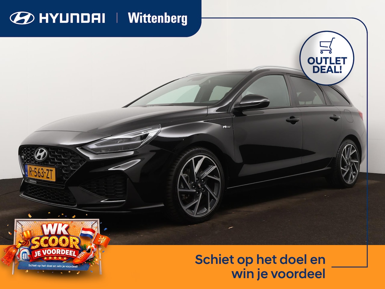 Hyundai i30 Wagon - 1.5 T-GDi MHEV N LINE | OUTLETDEAL! | LED | NAVI | CLIMA | CRUISE | CAMERA | KEYLESS | TRE - AutoWereld.nl