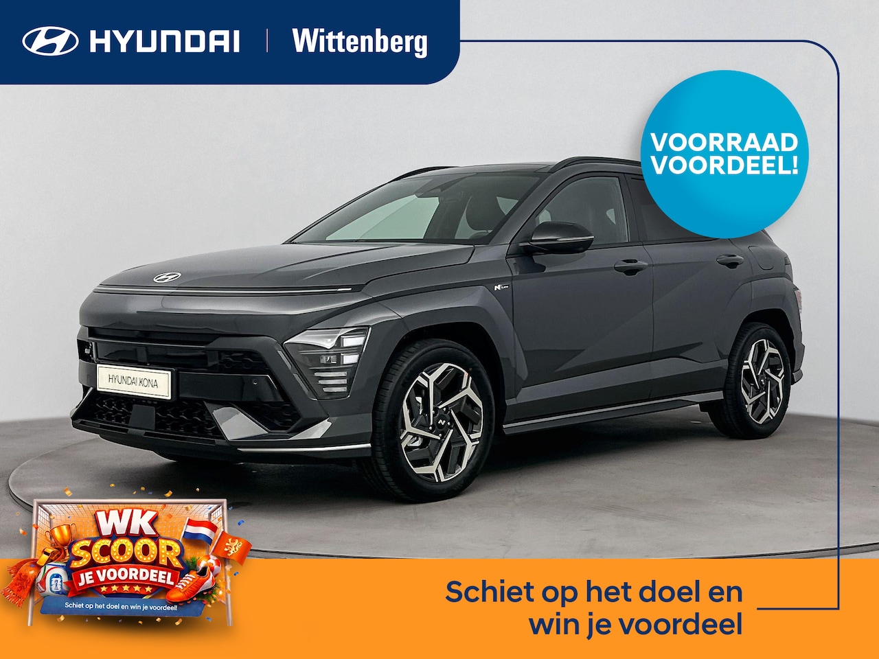 Hyundai Kona - 1.6 GDI HEV N Line | NIEUW | SNEL LEVERBAAR - AutoWereld.nl