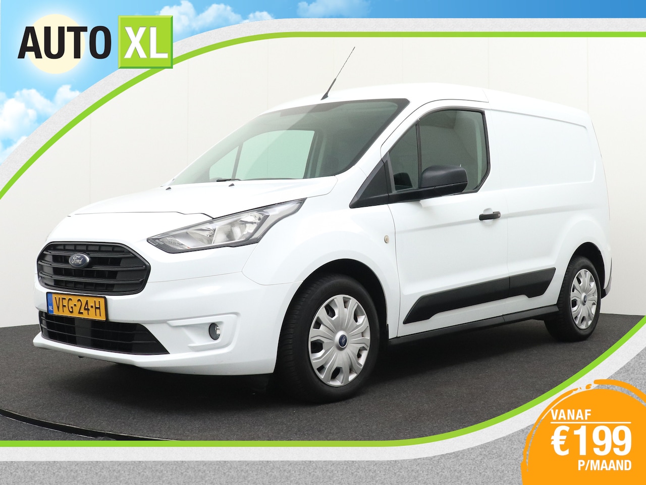 Ford Transit Connect - 1.5 Trend Trekhaak Voorruitverwarming Zijschuifdeur - AutoWereld.nl