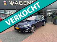 Volkswagen e-Golf - E-Golf Clima|Acc|NAV|Carplay|Cam|Stoelvw