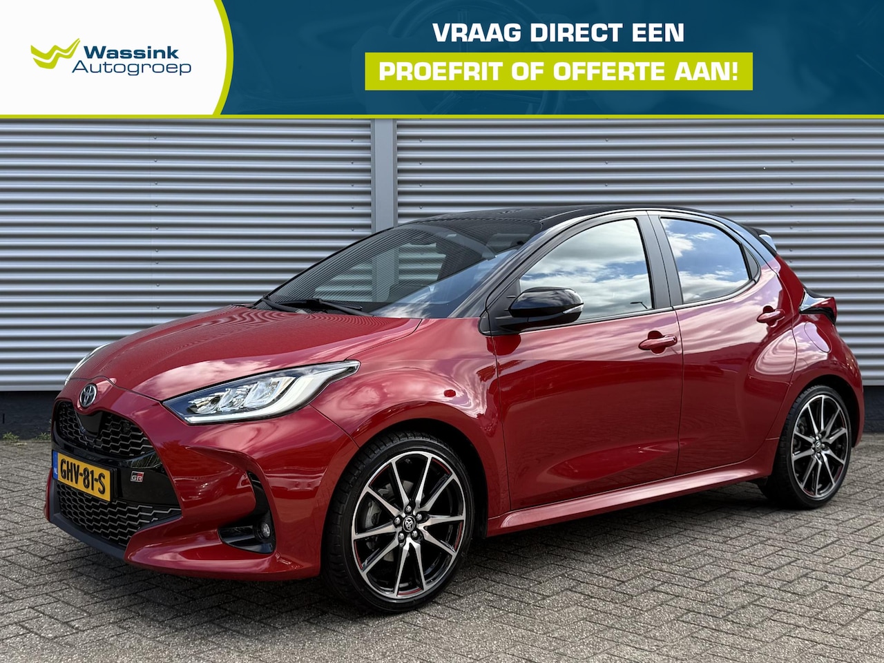 Toyota Yaris - 1.5 Hybrid GR Sport | Navigatie | Stoelverwarming | Camera | Adaptive Cruise Control | - AutoWereld.nl