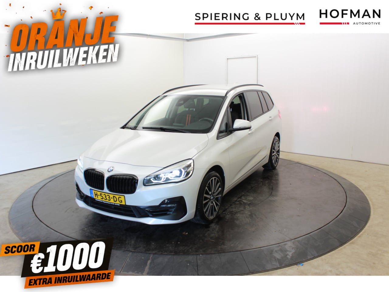 BMW 2-serie Gran Tourer - 220 7Pers M-Sport 192 PK Executive Trekh - AutoWereld.nl
