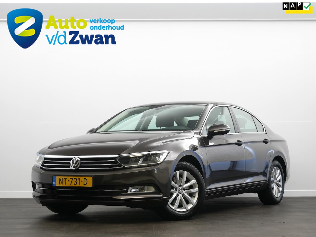 Volkswagen Passat - 1.6 TDI Comfortline Navi/Bluetooth/Cruise - AutoWereld.nl