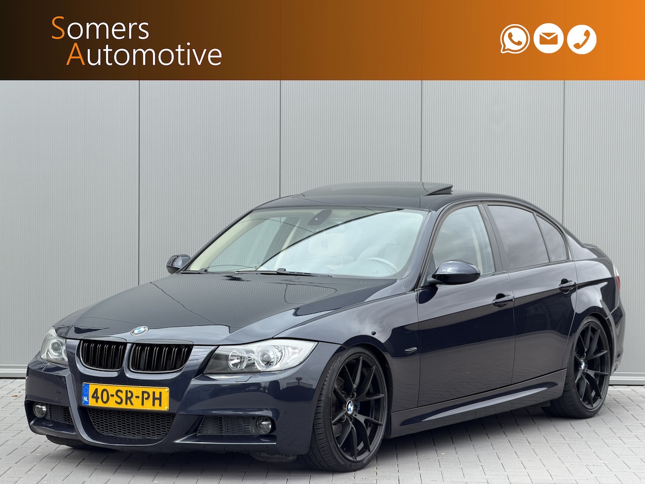 BMW 3-serie - 325i M Sport High Executive | Schuifdak | Leder | 19" | Wegkl. Trekhaak - AutoWereld.nl