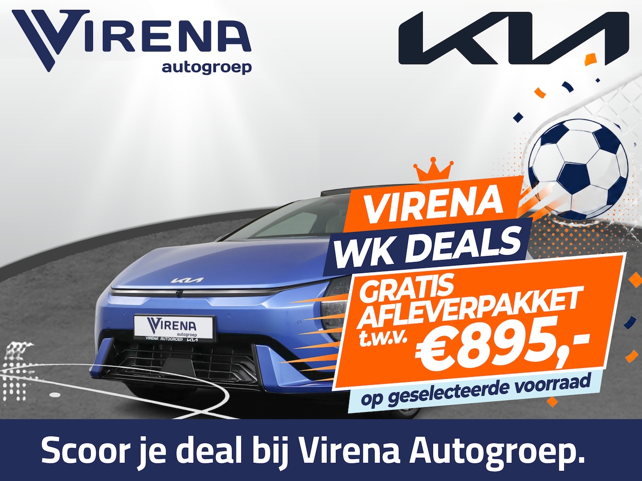 Kia EV4 - Hatchback GT-PlusLine 81.4 kWh - DEMO - Head-up Display - 360 Camera - Stoelverwarming/ven - AutoWereld.nl