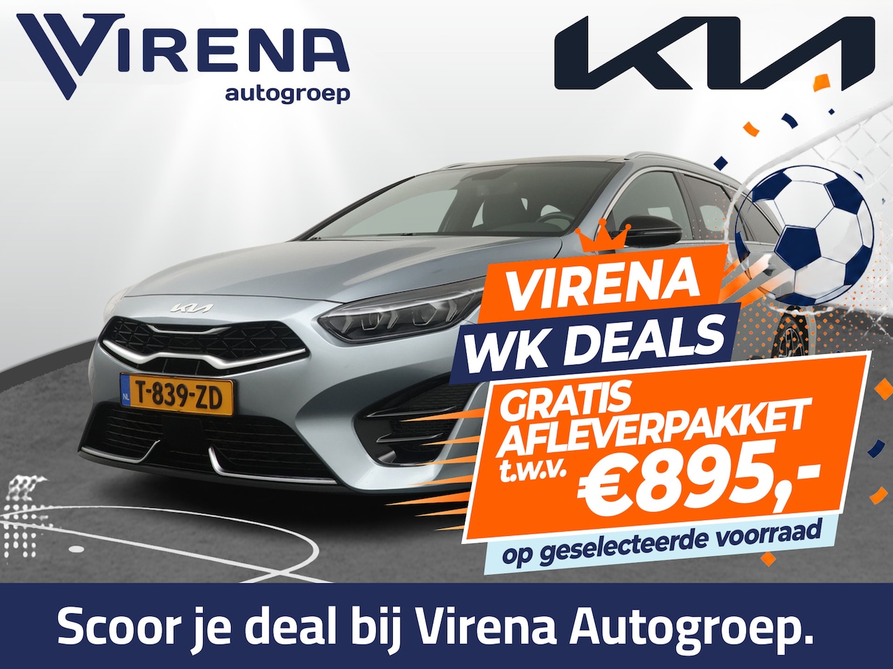 Kia Cee'd Sportswagon - Ceed 1.5 T-GDi GT-Line AUTOMAAT - Automatische Achterklep - Schuif/kantel dak - Navigatie - AutoWereld.nl