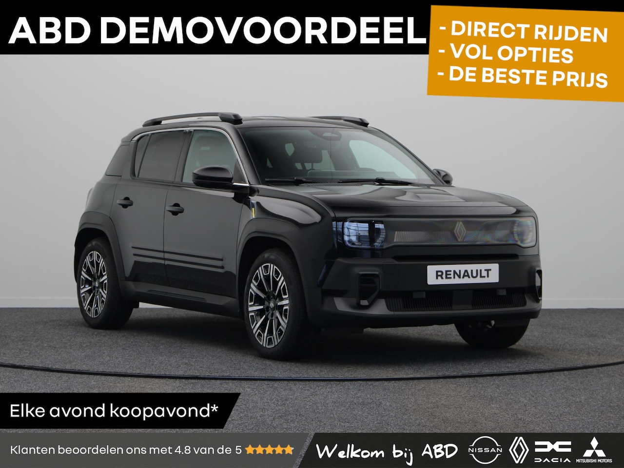 Renault 4 - comfort range iconic 52 kWh | Vijf jaar garantie | Harman Kardon | All season banden | Sto - AutoWereld.nl