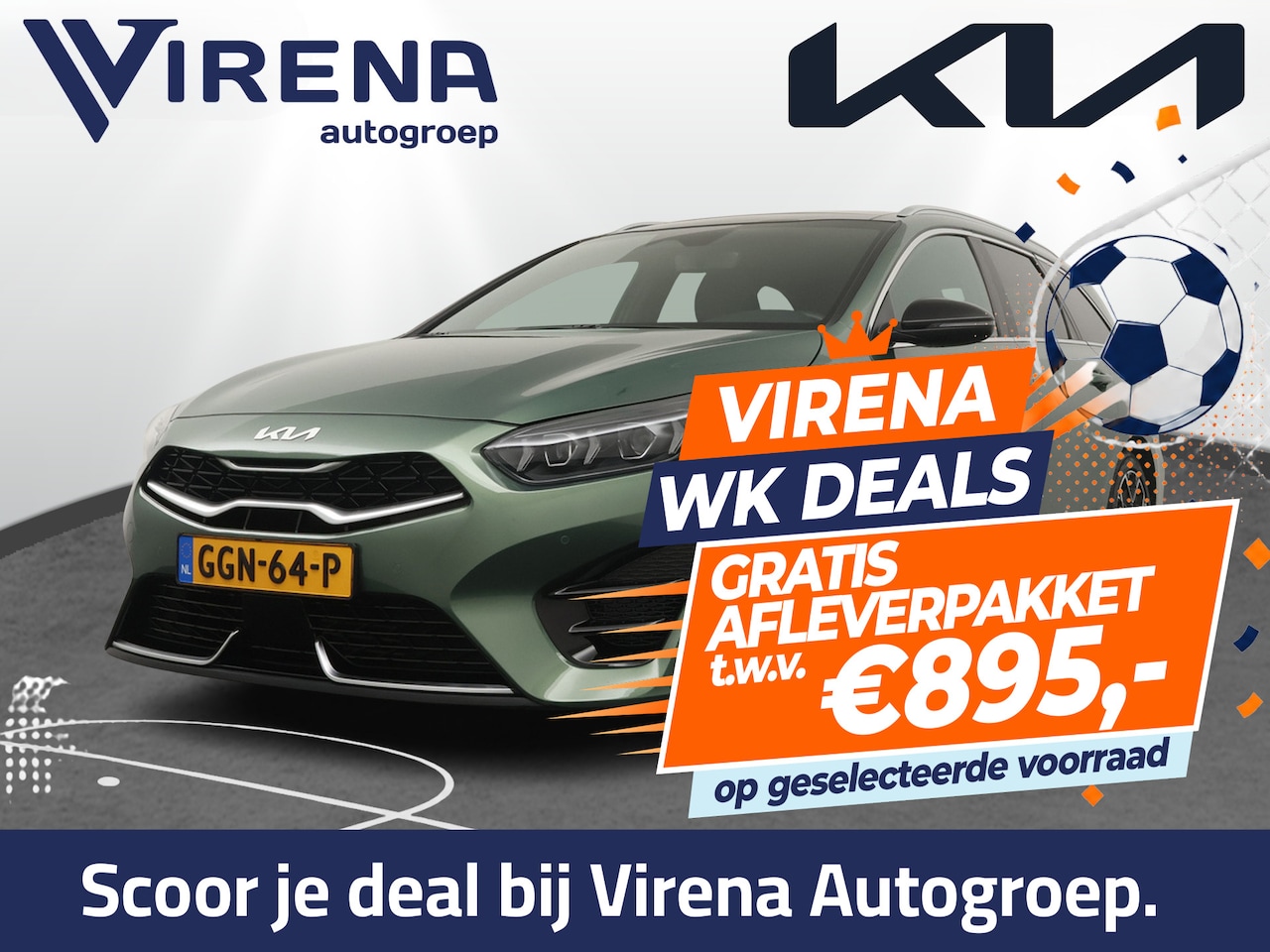 Kia Cee'd Sportswagon - Ceed 1.5 T-GDi GT-Line - Cruise Control - Navigatie - Apple/Android Carplay - Climate Cont - AutoWereld.nl