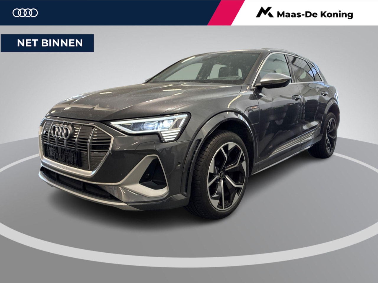 Audi e-tron - S 503pk Quattro 95 kWh · SOH 95,3% · Panoramadak · Stoelventilatie · Luchtvering · 360gr. - AutoWereld.nl